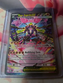 Mega Zygarde ex SIR 120/088 Me03: Perfect Order Holo Pokemon - Image 1