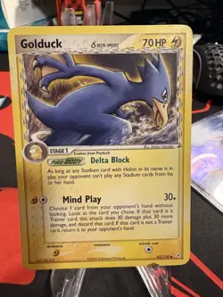The Pokemon Company Golduck Delta Species Holon Phantoms 43/110 HP70 EN 2006 - Image 1