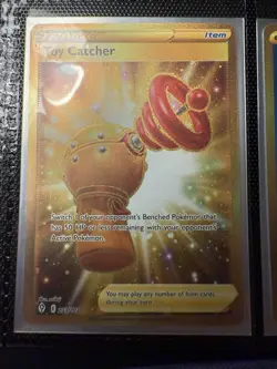Pokemon TCG Card - Toy Catcher Secret Rare Holo - 233/203 - Evolving Skies NM - Image 1
