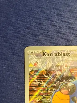 Pokemon TCG Karrablast 094/086 Sv: Black Bolt Holo Illustration Rare Near Mint - Image 3