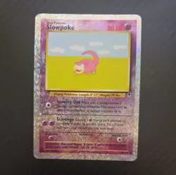 2002 Pokemon Legendary Collection #93 Slowpoke Reverse Holo Foil LP- - Image 1