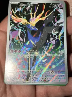 Xerneas 091/086 Chaos Rising Holo Pokemon Illustration Near Mint Pack Fresh - Image 2