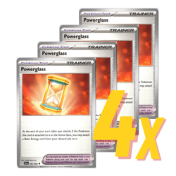 4x Powerglass PLAYSET x4 Trainer NM Pokemon TCG FAST SHIPPING - Image 1