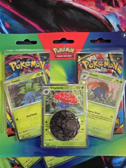 Pokemon TCG: Enhanced 2-Pack Blister - Oddish Vileplume Gloom Phantasmal Flames - Image 2