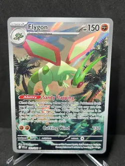 Pokemon Flygon 101/094 Phantasmal Flames Near Mint Illustration Rare - Image 1