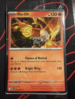 Ho-Oh 010/086 Galaxy GameStop Promo Stamped Sealed - Pokemon Chaos Rising - Pre - Image 1