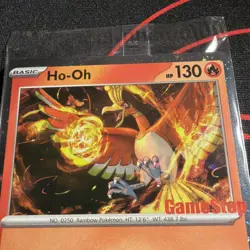 Ho-Oh 010/086 Galaxy GameStop Promo Stamped Sealed - Pokemon Chaos Rising - Pre - Image 3
