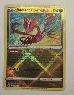Pokemon TCG - Radiant Eternatus Crown Zenith 105/159 Radiant Rare - Image 1