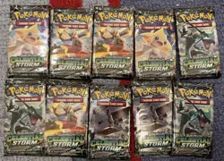 10 Pokemon TCG Sun & Moon Celestial Storm Sealed Booster Packs (various art) - Image 1