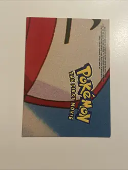 1999 Topps Blue Pokemon Movie Edition Sticker Snorlax Scyther Lapras Clefairy - Image 2