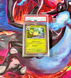 PSA 10 - LEAFEON #170 COSMOS HOLO 2025 POKEMON BLACK STAR PROMO PRISMATIC SVP EN - Image 1
