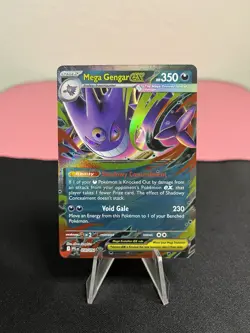 Mega Gengar ex 056/094 Pokemon Me02: Phantasmal Flames Double Rare Holo - NM - Image 1