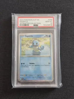 Squirtle - PSA 10 (Cosmos Holo) Scarlet & Violet Promo 151 Holo - Pokemon #048 - Image 3