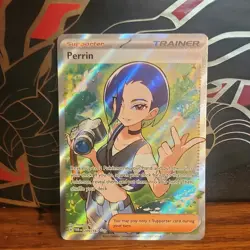 Pokemon TCG Perrin 209/167 SV06 Twilight Masquerade Ultra Rare Full Art Holo - Image 1