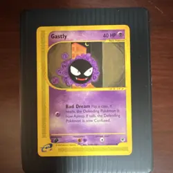 Pokemon Gastly Expedition Base Set 109/165 Regular 2002 HP40 Common E-Reader - Image 1