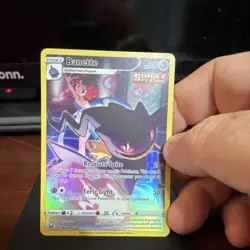 Pokemon Banette Lost Origin TG07/30 Ultra Rare Holo Single Strike Stage 1 HP80 - Image 2