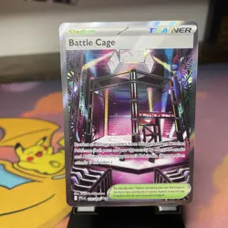 Battle Cage Full Art 116/094 Me02: Phantasmal Flames Pokemon TCG - Image 1