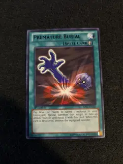 Premature Burial - BP01-EN040 - Rare - 1st Edition x1 - Lightly Played - Image 1
