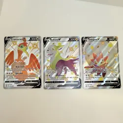 Eldegoss Boltund Cramorant V SWSH084 SWSH085 SWSH086 Promo Pokemon TCG Card NM/M - Image 1