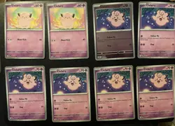 Pokemon Clefairy 17 Card Lot Psychic Type - Image 3