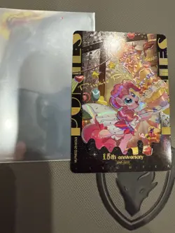 Kayou MLP Trading Cards CCG ZR Pinkie Pie Foil Card - Image 1
