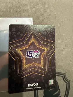 Kayou MLP Trading Cards CCG ZR Pinkie Pie Foil Card - Image 3