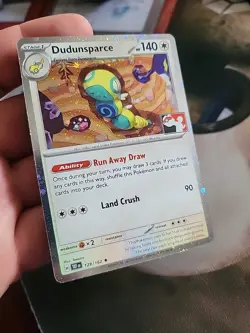 Dudunsparce Holo Pokemon Prize Pack Series 7 Promo Pokemon Card NM/LP Stamp - Image 2