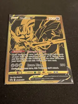 Pokemon TCG Zacian V SWSH Promo SWSH076 Holo Promo - Image 2