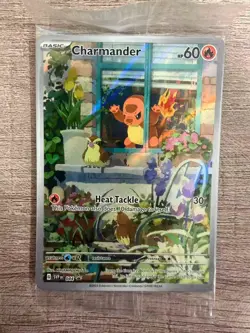 Pokemon Charmander 044 Scarlet & Violet Promo Holo Foil Card - Image 1