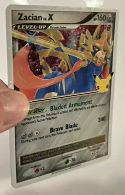 Zacian LV. X Holo Promo SWSH: Sword & Shield Promo Cards SWSH135 LP - Image 2