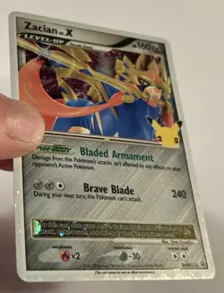Zacian LV. X Holo Promo SWSH: Sword & Shield Promo Cards SWSH135 LP - Image 3