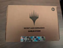 MTG Secret Lair Goblin Storm Commander Deck New Sealed - Image 1