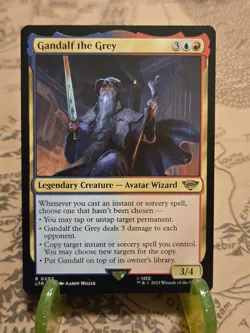 MTG Gandalf the Grey Universes Beyond: The Lord of the Rings Regular Rare NM - Image 1