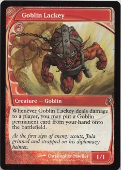 Goblin Lackey Future Sight U Mystery Booster 2 192 NM MTG - Image 1