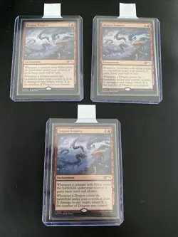 1 X FOIL Dragon Tempest MTG 2024 Year Of The Dragon APAC League Promo NM English - Image 3