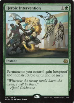 Heroic Intervention R Aether Revolt 109 LP MTG - Image 1