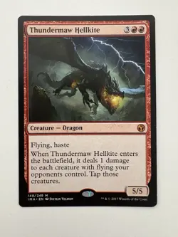 Thundermaw Hellkite MTG Magic the Gathering Card NM Near Mint IMA - Image 1
