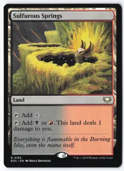 Sulfurous Springs 185 Commander: Edge of Eternities - Image 1