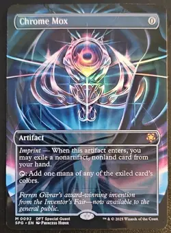Chrome Mox (Borderless) Special Guests Foil Playtest Card - Image 1