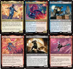 MTG Commander Cosmic Spider-Man Deck - Spider-Punk - Symbiote - rEDH 100 Cards - Image 1