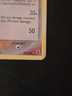 Sandslash 27/113 Reverse Holo Pokemon EX Delta Species - Image 5