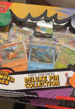Pokemon TCG: Ascended Heroes First Partners Deluxe Pin Collection New & Sealed - Image 2