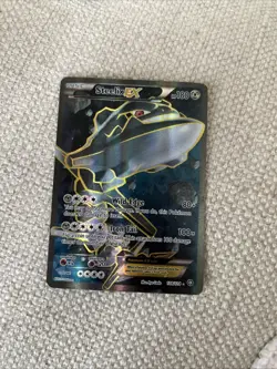 POKEMON XY STEAM SIEGE STEELIX EX 108/114 FULL ART ULTRA RARE HOLO NEAR MINT - Image 1