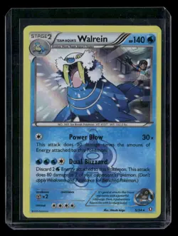 Pokemon Double Crisis #5/34 Team Aqua's Walrein Holo - MP - Image 1
