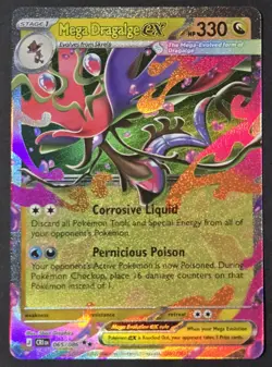 Pokemon TCG: Chaos Rising - Mega Dragalge ex (065/086) Double Rare Holo - Image 1