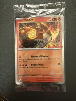 Pokemon TCG Chaos Rising Ho-Oh 010/086 Holo GameStop Stamped Promo NM SEALED - Image 1