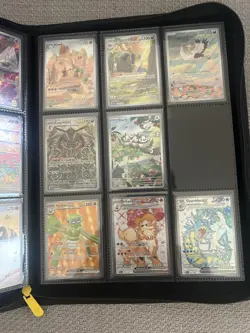 Pokemon Scarlet And Violet Base Set Part Complete Master Set w/ binder - Image 4