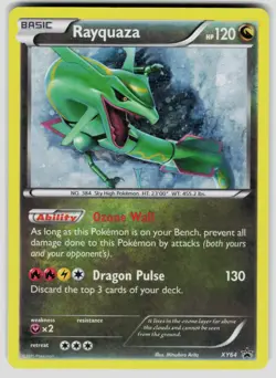 Pokemon XY Promos Rayquaza XY64 Holo Promo MP - Image 1