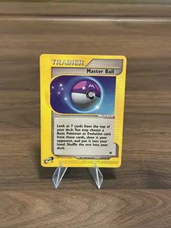 Pokemon TCG Master Ball 143/165 Expedition Base Set Regular Uncommon 2002 - Image 1
