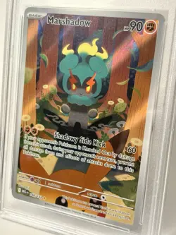Marshadow PSA 10 #146/132 IR Pokemon TCG Mega Evolution - Image 3